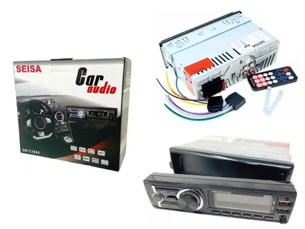 &u+ STEREO BLUETOOTH USB SD FM MP3 LCD DESMONTABLE (C1884)